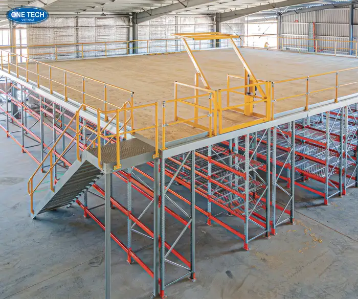 Ứng dụng thực tiễn của hệ thống kệ sàn Mezzanine