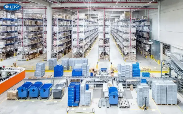 Kệ sắt V lỗ kho mỹ phẩm