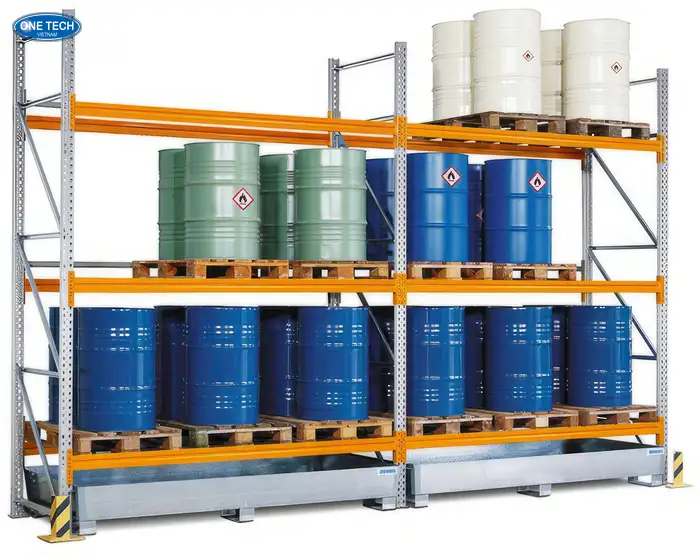 Kệ kho trung tải để hóa chất miễn phí khảo sát mặt bằng