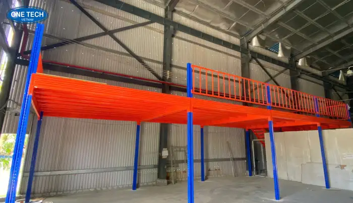 Kệ Mezzanine (kệ nhà giàn) mở rộng không gian kho