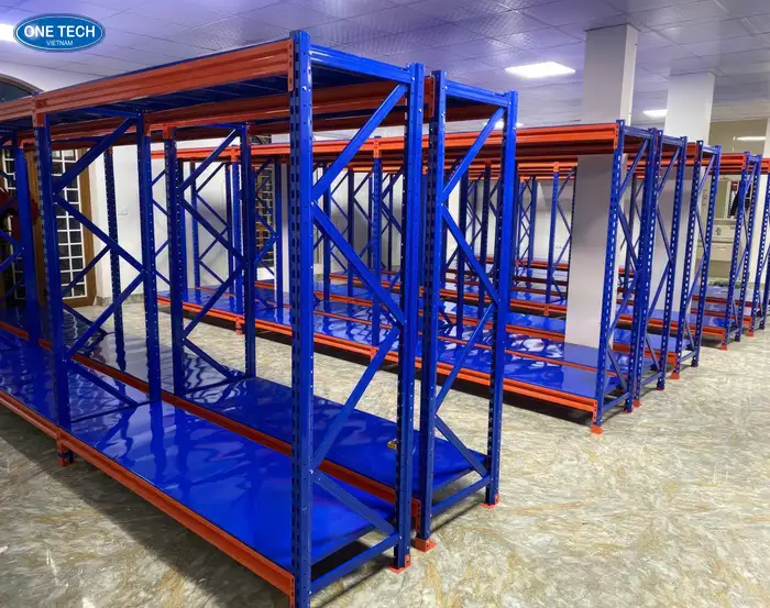 Kệ trung tải cho kho thực phẩm