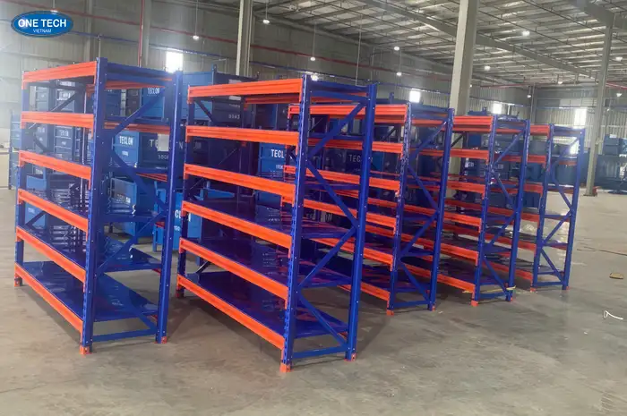 Kệ trung tải 6 tầng tăng diện tích lưu trữ, tiết kiệm chi phí Kệ trung tải 6 tầng tăng diện tích lưu trữ, tiết kiệm chi phí