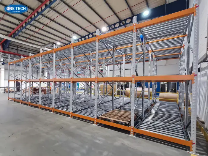 Ưu điểm của kệ con lăn Carton Flow Rack