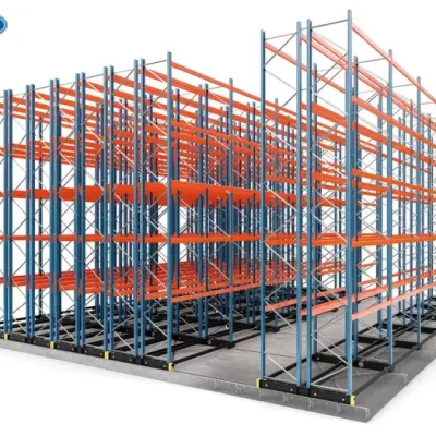 Kệ kho di động (Mobile Rack) – Gọn gàng, thông minh, tiết kiệm 50% diện tích