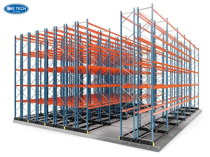 Kệ kho di động (Mobile Rack) – Gọn gàng, thông minh, tiết kiệm 50% diện tích Kệ kho di động (Mobile Rack) – Gọn gàng, thông minh, tiết kiệm 50% diện tích