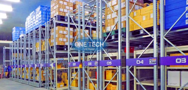 Kệ mobile rack được ứng dụng với nhiều loại kho hàng