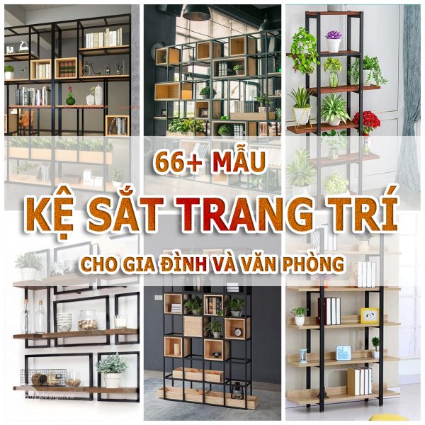 kỆ SẮT TRANG TRÍ 2023