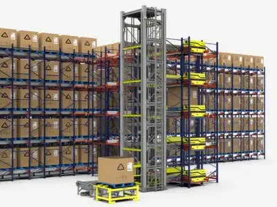 Bảng thông số kỹ thuật hệ thống kệ hạng nặng asrs