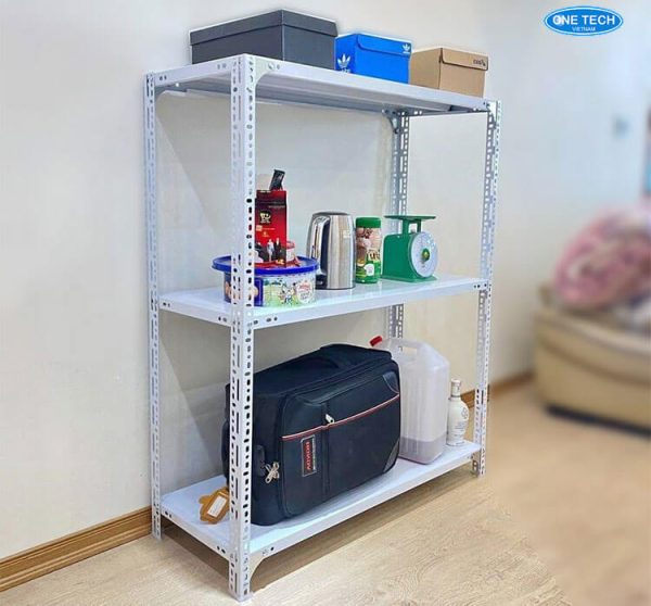 Ứng dụng của kệ sắt v lỗ 3 tầng trong gia đình