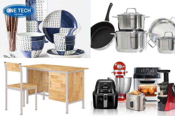 Phân loại các mặt hàng gia dụng khi kinh doanh