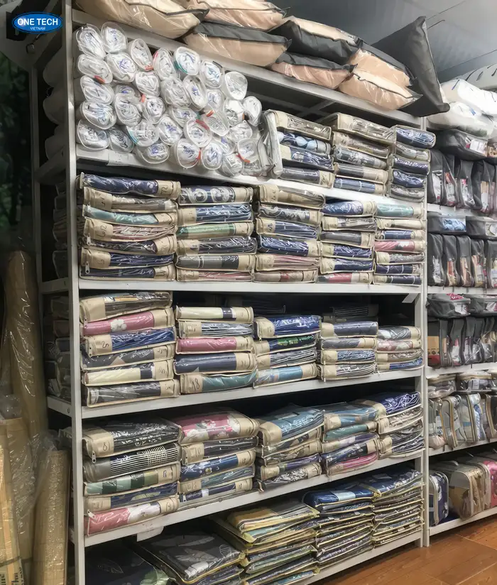 Kệ để chăn ga gối đệm - 5 mẫu kệ bền, thẩm mỹ và giá tốt