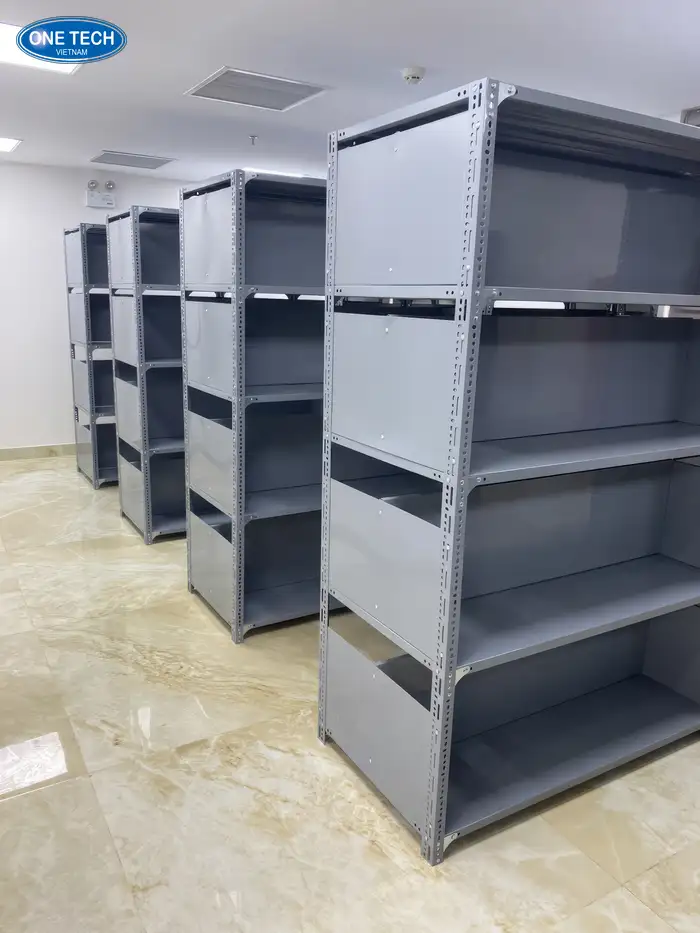 Kệ V lỗ - V cài lưu trữ linh kiện điện tử