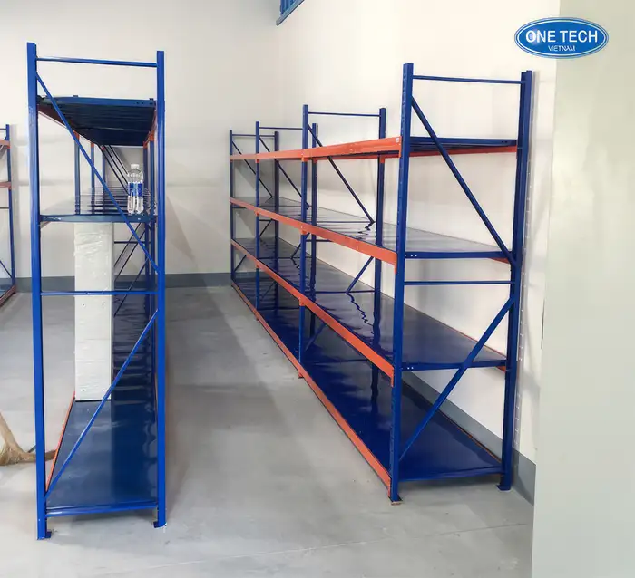 Kệ trung tải thiết kế và sản xuất theo yêu cầu tại Bình Dương