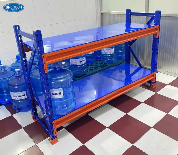 Kệ trung tải tại Long An 2 tầng