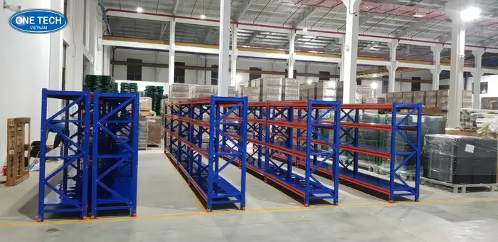 Kệ trung tải tại Long An 4 tầng
