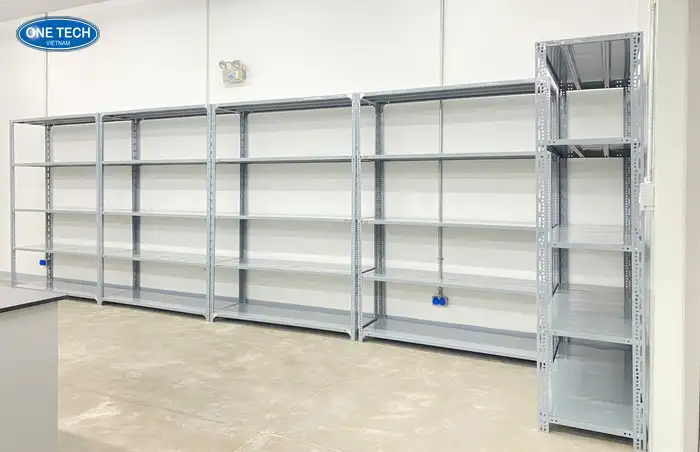Đơn vị cung cấp kệ sắt V lỗ 6 tầng chất lượng, giá tốt