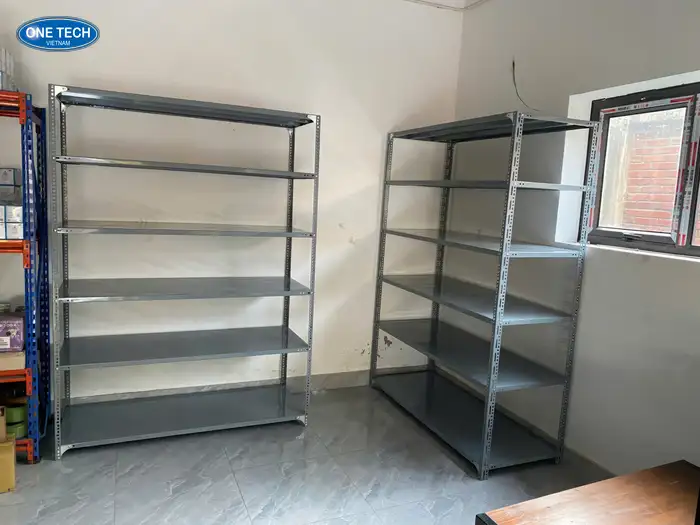 Kệ sắt V 6 tầng đa dạng kích thước