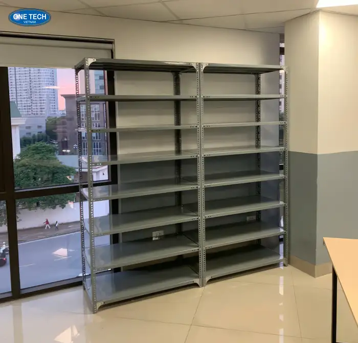 Kệ v lỗ 6 tầng thiết kế và sản xuất theo yêu cầu của khách hàng
