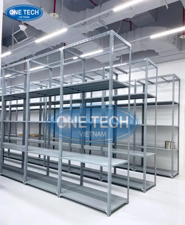 Kệ sắt V lỗ Cần Thơ mọi kích thước, báo giá gốc tại nhà máy