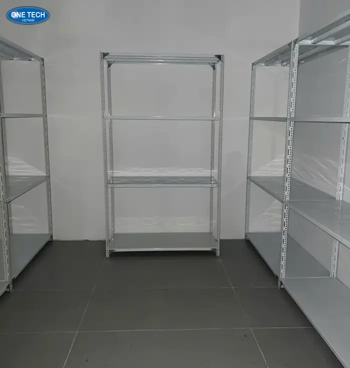 Ưu điểm của kệ sắt V lỗ Thanh Hóa của One Tech