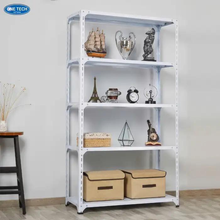 Kệ sắt V lỗ Quảng Ninh - Kệ đa năng, giá rẻ, bền bỉ