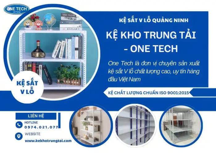 Địa chỉ cung cấp kệ sắt V lỗ Quảng Ninh uy tín và chất lượng