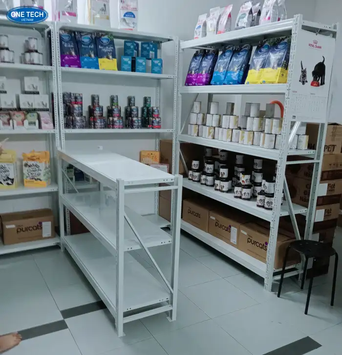 Kệ trung tải Bến Tre không ốc vít