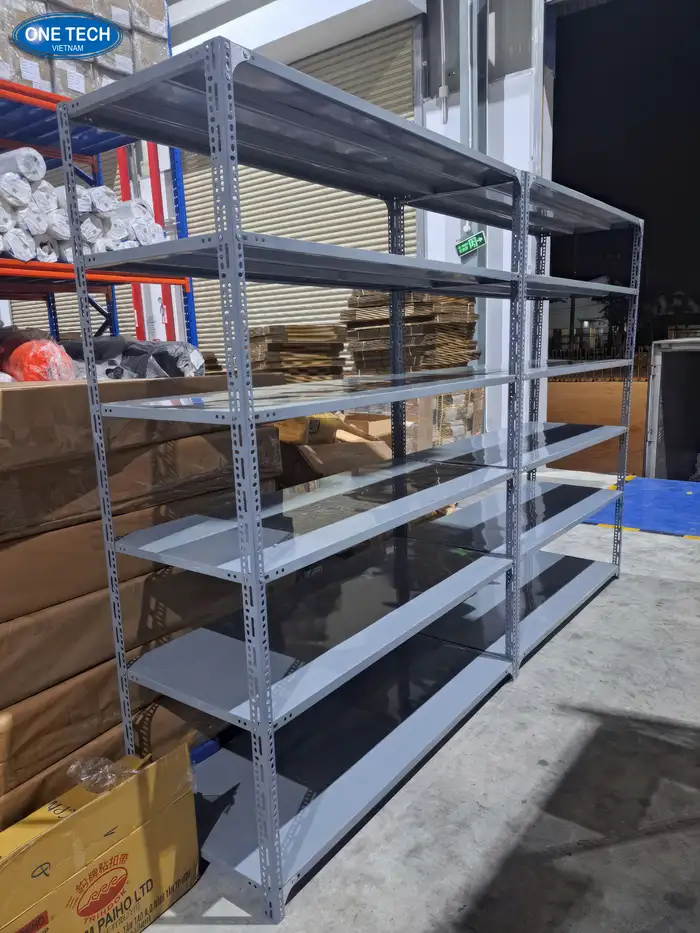 Kệ sắt V lỗ 6 tầng Hà Nam
