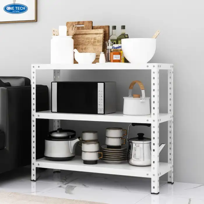 Kệ sắt V lỗ tại Thái Bình 3 tầng