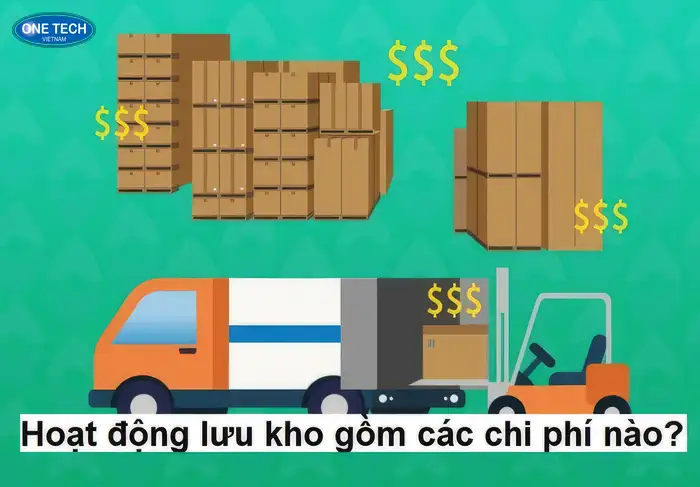 Hoạt động lưu kho bao gồm các khoản chi phí nào?