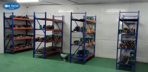 Kệ kho cơ khí 4 tầng bền đẹp