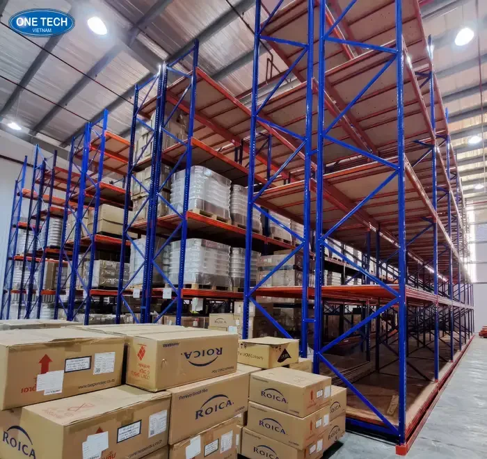 Kệ kho trung tải One Tech - Đơn vị chuyên sản xuất kệ hạng nặng