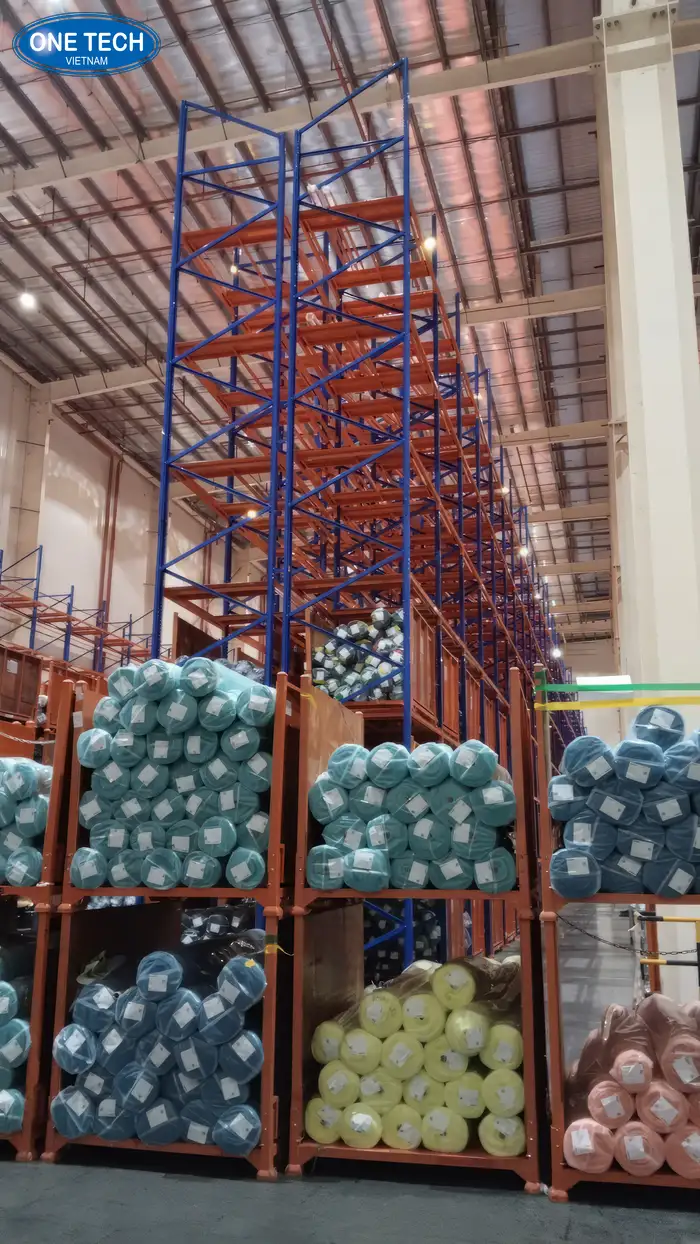 Kệ kho hàng để vải tại Quảng Ninh chất lượng hàng đầu
