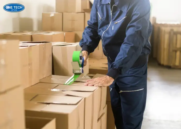 Khu vực soạn hàng và đóng gói
