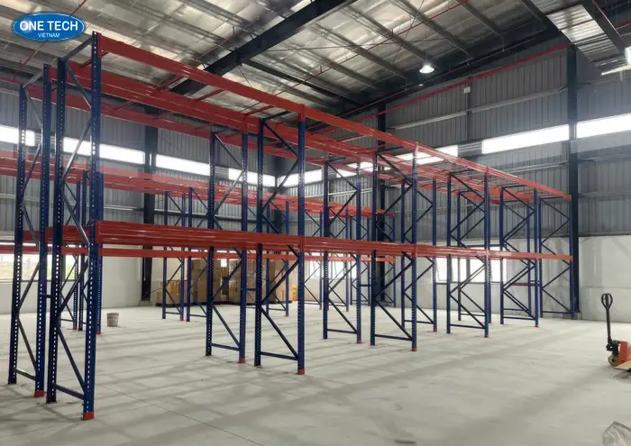 Kệ kho trung tải lắp đặt kệ doubledeep tại Bắc Giang-16