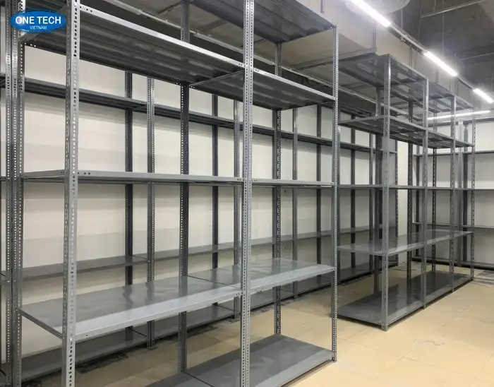 Cấu tạo của kệ v lỗ
