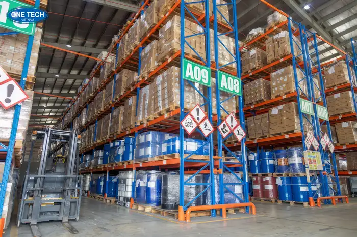 Tiêu chuẩn thiết kế kho chứa hóa chất đạt chuẩn