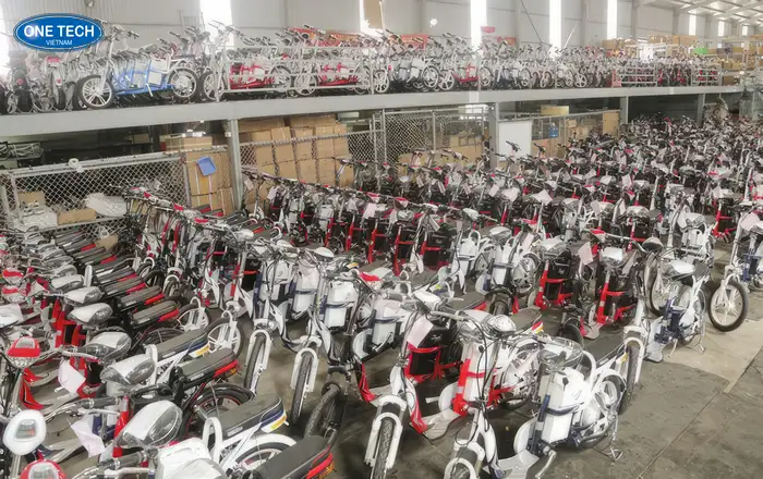 Chi phí đầu tư kệ kho, giá kệ lưu trữ xe đạp điện