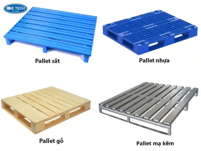 Lựa chọn vật liệu pallet phù hợp với môi trường kho