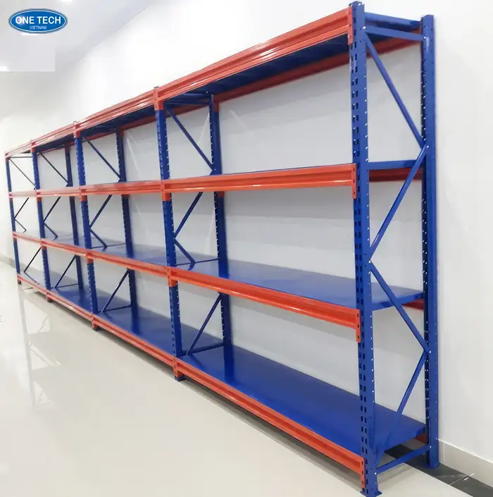 Kệ trung tải nối tiếp – Giải pháp tối ưu cho hệ thống kệ nhiều dãy