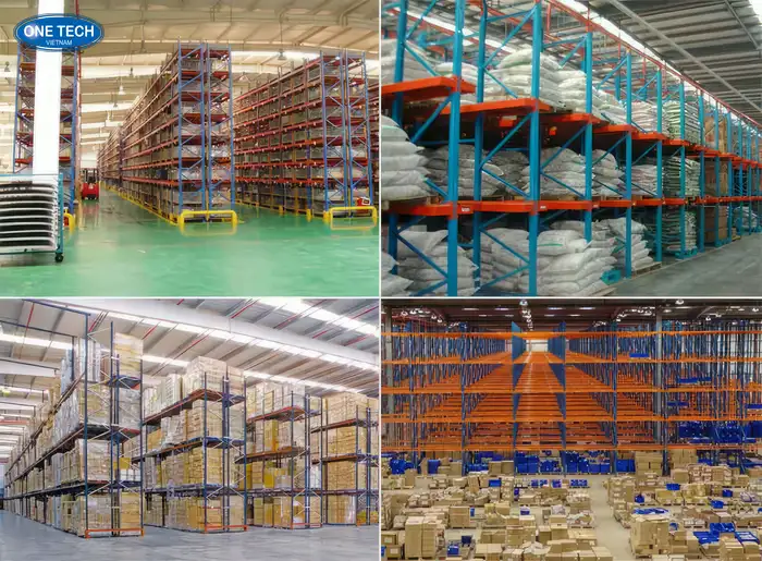 Kệ công nghiệp Ninh Bình chất lượng cao, độ bền 20 năm