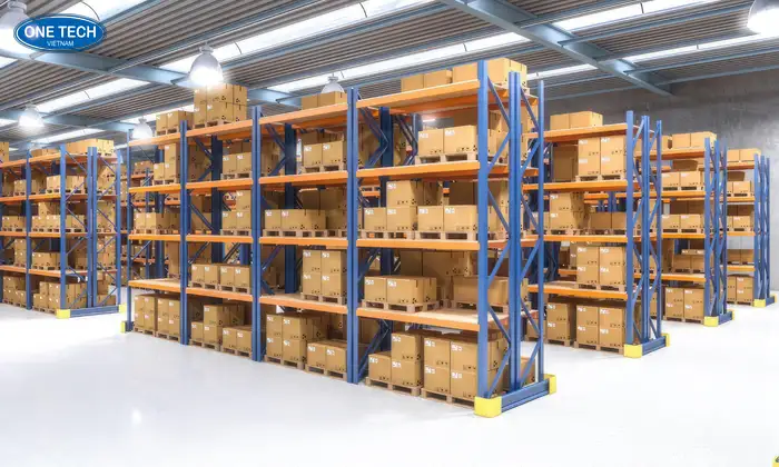 Kệ kho hàng hạng hạng nặng phù hợp cho các kho hàng vừa và lớn