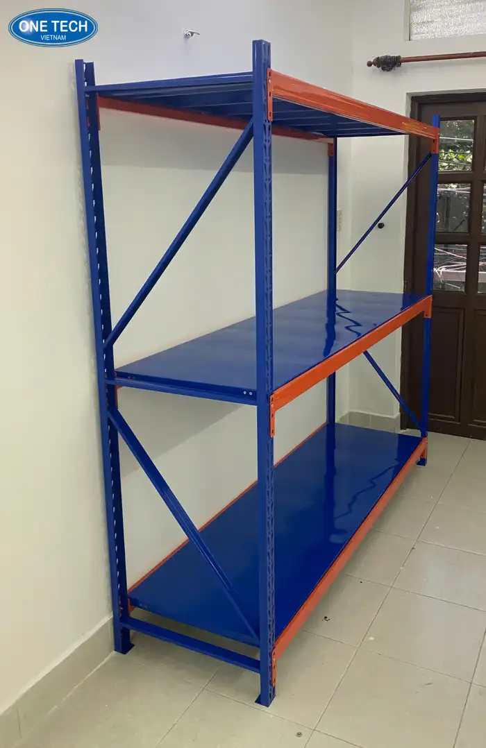 Kệ kho trung tải độc lập 3 tầng bền đẹp
