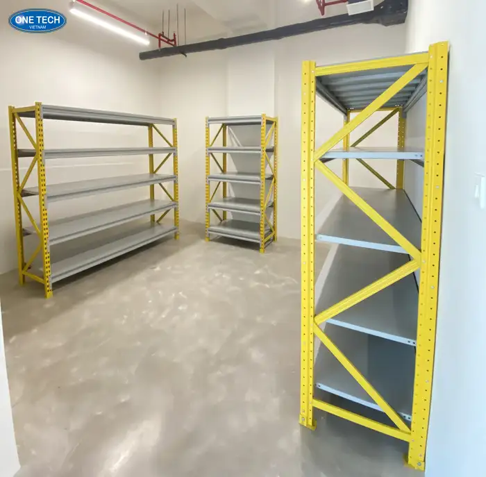 Kệ sắt trung tải Khánh Hòa miễn phí khảo sát mặt bằng