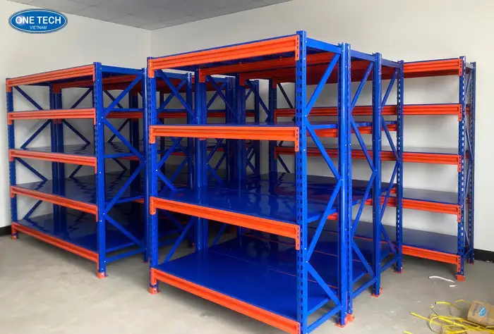 Kệ trung tải độc lập & kệ trung tải nối tiếp tại Khánh Hòa