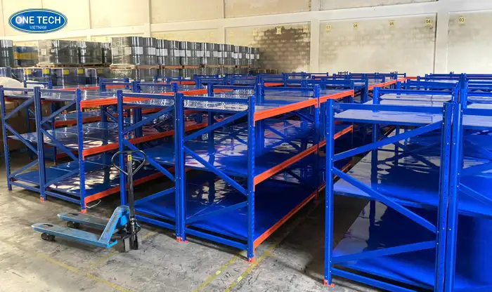 Thông số tiêu chuẩn của kệ sắt trung tải OT Thông số tiêu chuẩn của kệ sắt trung tải OT