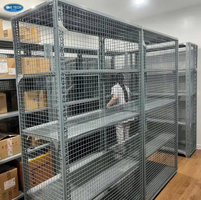 Kệ sắt v lỗ giá rẻ miễn phí thiết kế 3D