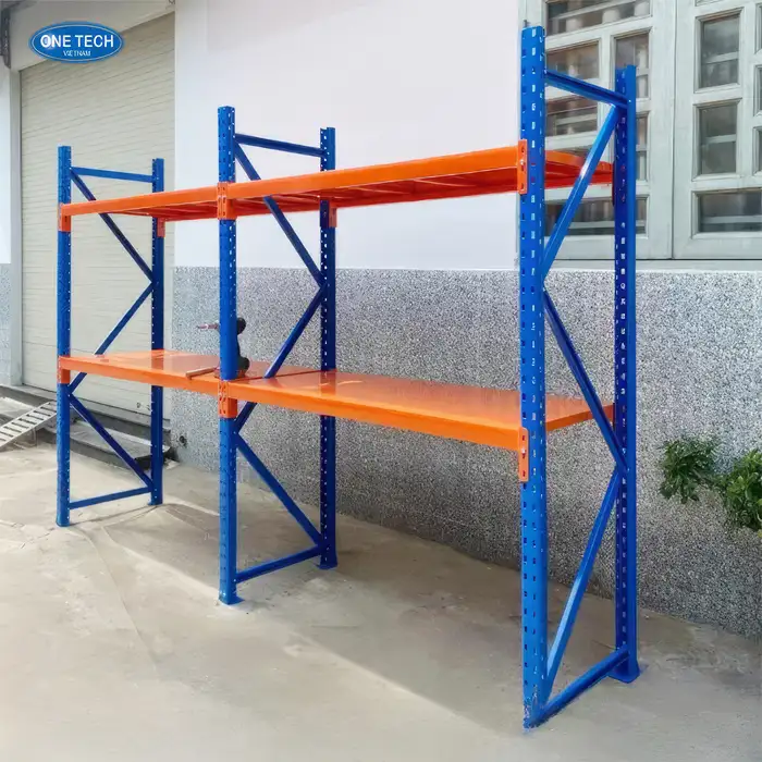 Kệ trung tải để hàng 2 tầng