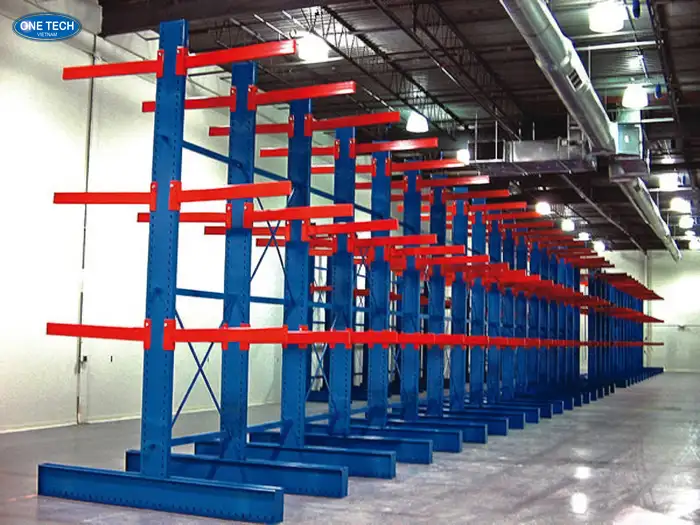 Kệ Tay Đỡ 3 tầng phù hợp cho sản phẩm hoàng hóa có độ dài vượt trội