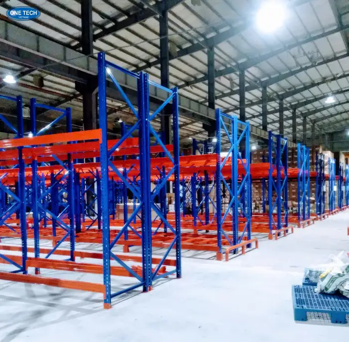 Chi tiết về dự án lắp đặt 500 bộ kệ hạng nặng cho Công ty Better Sun